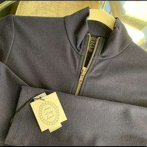 Only Hearts Knit Jacket in Navy Blue